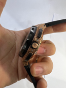 Audemars Piguet Royal Oak Offshore 44mm Mostrador Preto Bezel Aço