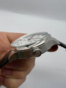 IWC Portugieser Automático Aço/Rose 42mm Pulseira de Couro