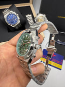Vacheron Constantin Overseas Crono Aço 41mm, Mostrador Verde