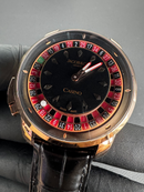 JACOB & CO. Casino Tourbilon Rose 44mm - Mostrador Preto