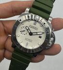 Panerai Luminor Submersible 44mm Aço Mostrador Branca