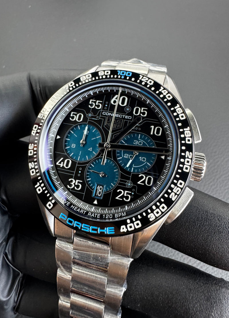 TAG Heuer Carrera Chronograph x Porsche, Aço 44mm