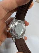 Breitling SuperOcean Aço/Rose 42mm Pulseira Borracha