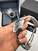 TAG Heuer Carrera Date Twin-Time Aço - 41mm - Mostrador Verde