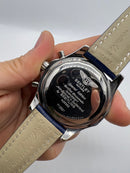 Breitling for Bentley Motors Turbilhão Aço 45mm Pulseira Couro