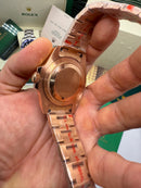 Rolex GMT Master II 40mm Aço/Rose ROOTBEER