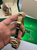 Rolex Day-Date Presidente 40mm Dourado Mostrador Branco