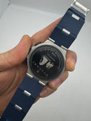 Bvlgari Aluminium Crono 44mm - Aço - Mostrador Azul