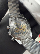 Omega Speedmaster Moonwhacth Profissional 42mm Aço Mostrador Branco