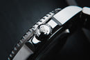 Rolex GMT Master II 40mm Aço Mostrador Preto Luneta Preta