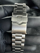 Tag Heuer F1 Cronometro 43mm Aço Mostrador Preto Bezel Preto