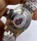 Rolex GMT Master II - Aço - SPRITE - Jubilee - CLONE CLEAN