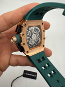 RICHARD MILLE RM 11-03 RG/003, 45mm  Flyback Aço/Rose