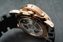 Panerai Luminor Submersible 42mm Rosé Mostrador Preto Bezel Rosé