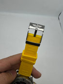 Breitling ENDURANCE PRO Aço 44mm Pulseira Borracha