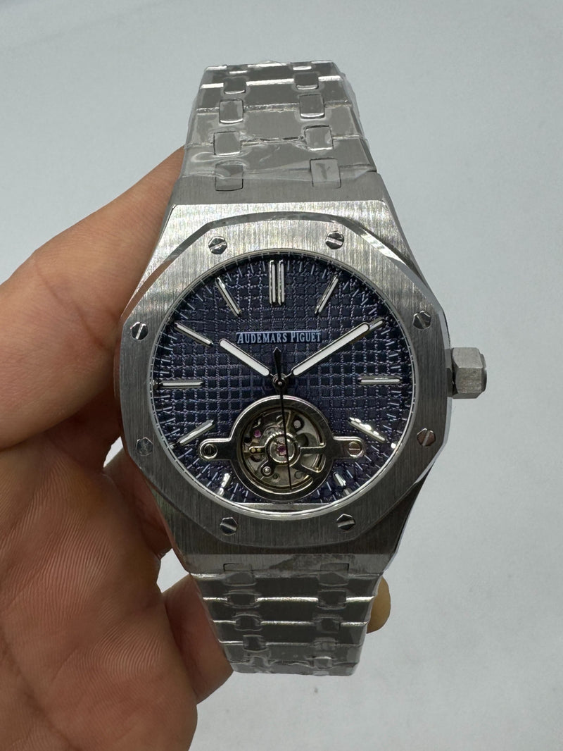Audemars Piguet Royal Oak Turbilhão 41mm, Mostrador Azul