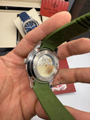 Patek Philippe Aquanaut 41mm Aço Mostrador Verde