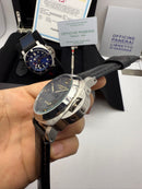 Panerai Luminor Marina GMT 44 mm Aço Mostrador Preto