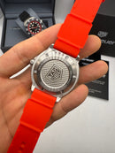 TAG Heuer F1 Solargraph 38mm Vermelho - Pulseira Borracha -