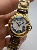 Ballon Bleu de Cartier - Aço/Dourado - 33mm - Mostrador Tradicional