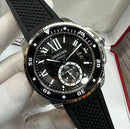 Cartier Calibre Diver 42mm Aço - Mostrador e Luneta Preto