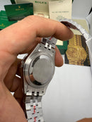 Rolex Sky-Dweller - 42 mm,Aço 904L - Mostrador Preto - Jubilee - CLONE