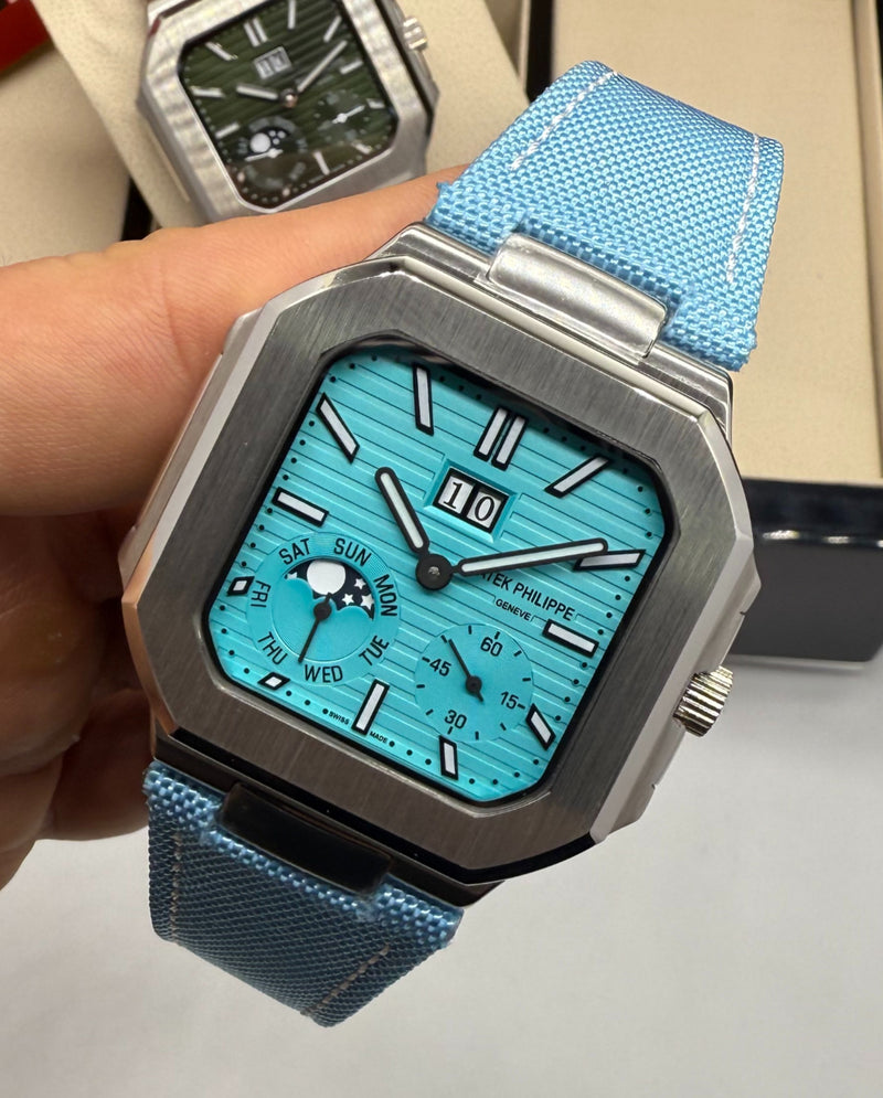 Patek Philippe Cubitus Fases da Lua 42mm - TIFFANY