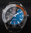Omega Planet Ocean Co-Axial Master 45,5mm Aço Mostrador Preto Bezel Preto