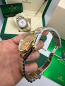 Rolex Day-Date Presidente 40mm Aço/Dourado Mostrador Dourado