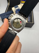 Vacheron Constantin Overseas Dual Time Aço 41mm, Mostrador Prata