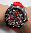 Breitling ENDURANCE PRO Aço 44mm - OxiBlack - Vermelho