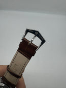 Patek Phillippe Turbilhão 42mm Aço, Pulseira Couro