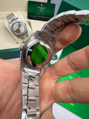 Rolex Oyster Perpetual 36mm/41mm Aço Mostrador Vermelho
