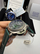 Panerai Luminor Marina 70 anos - 44mm Aço Mostrador Verde
