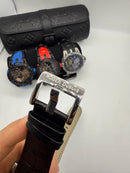 Roger Dubuis Excalibur Tourbillon Duplo 45mm Aço