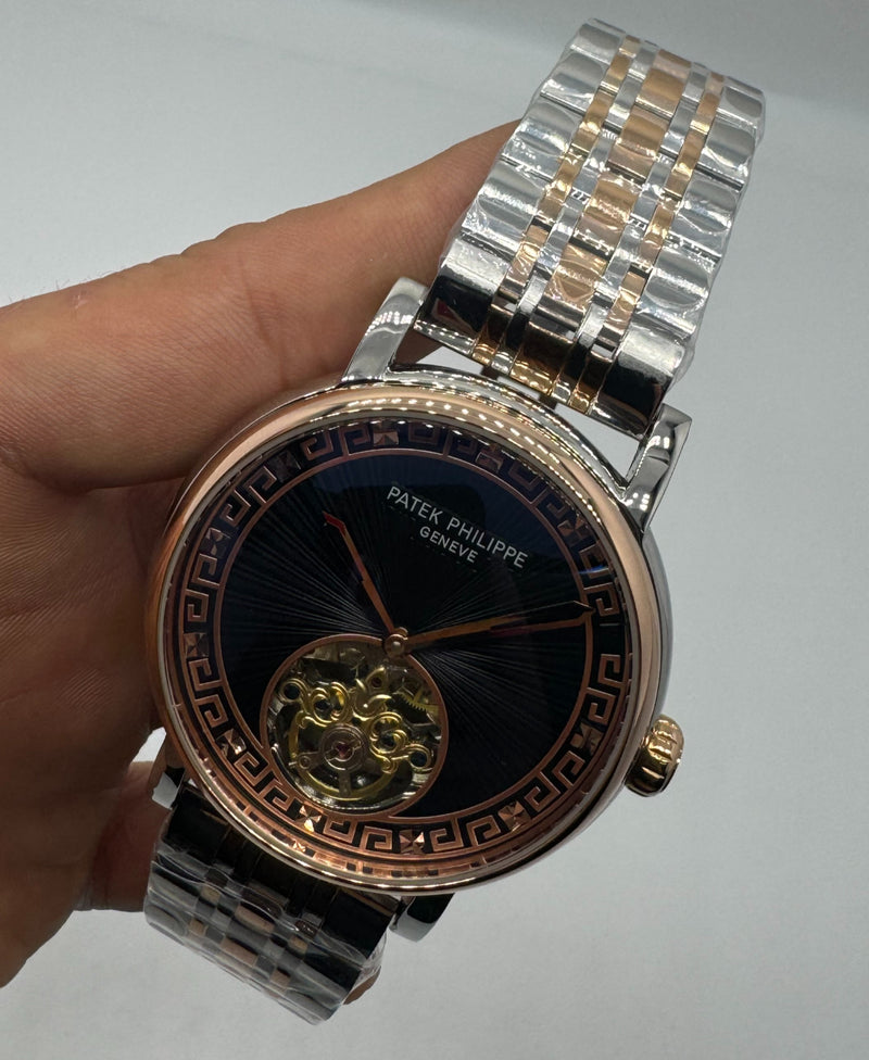 Patek Philippe Classic Turbilhão 40mm Aço/Rose