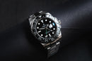 Rolex GMT Master II 40mm Aço Mostrador Preto Luneta Preta