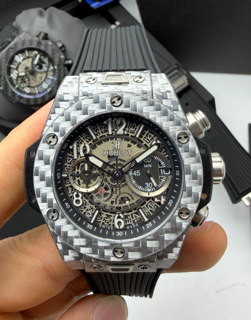 Hublot Big Bang 20th Anniversary King Silver Carbon 43mm