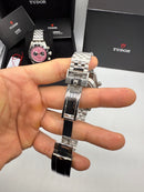 Tudor Black Bay Chrono Aço 41mm, Mostrador Preto - Jubilee