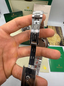 Rolex DateJust 41/36mm Aço, Mostrador Cinza, Pulseira Oyster