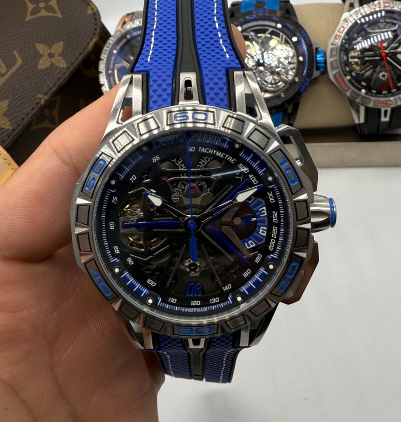 Roger Dubuis Excalibur Spider Flyback Chronograph 45mm - Aço