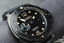 Panerai Submersible 47mm Aço Oxiblack Mostrador Preto
