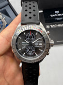 TAG Heuer Carrera F1 Mercedes AMG Petronas Aço 42mm - Puls. Borracha