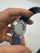 Omega Aquaterra 41,5mm Aço/Rose, Pulseira Borracha