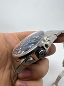 TAG Heuer Carrera BMW Aço 43mm Mostrador Preto
