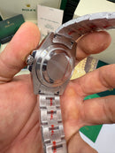 Rolex GMT Master II PEPSI 40mm Mostrador Branco, Pulseira Oyster