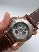 Panerai Submersible 47mm Aço/Rose Mostrador Verde