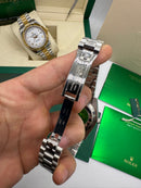 Rolex Day-Date Presidente 40mm Aço Mostrador Preto