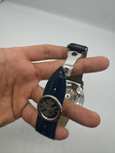 Patek Phillippe Fases da Lua 42mm Aço, Pulseira Couro