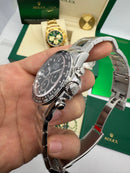 Rolex Cosmograph Daytona 40mm - Mostrador Preto - CLONE